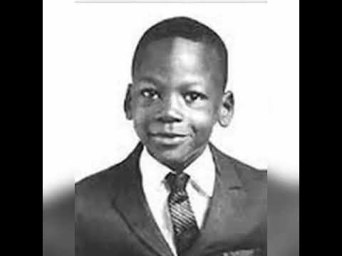Michael Jordan as a boy