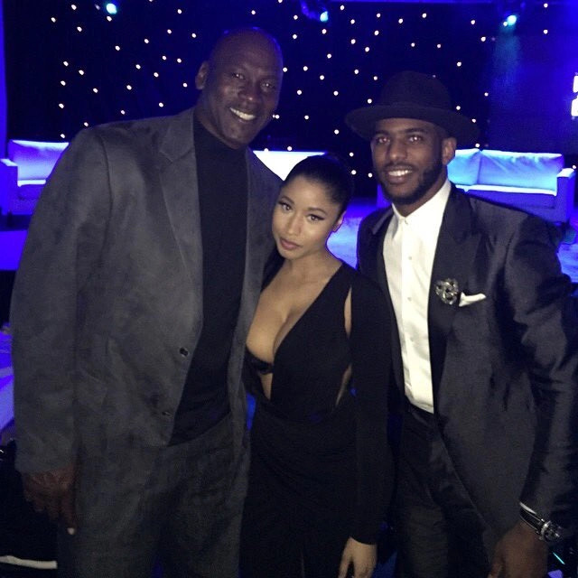 Michael Jordan among celebrities